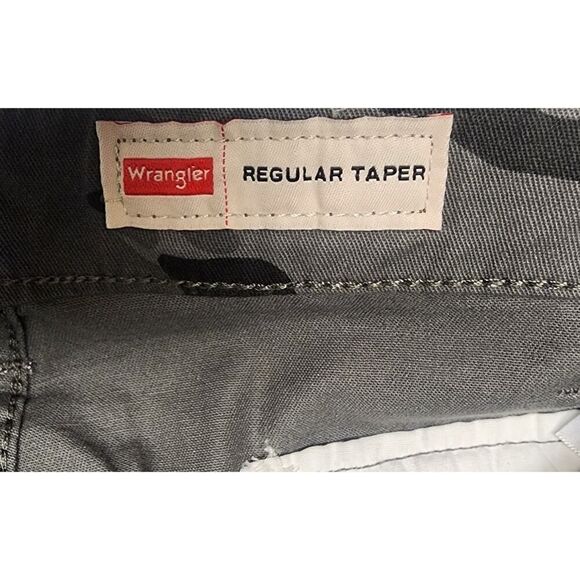 Wrangler Mens Multi-Green Camouflage Cargo Pockets Pants Size 44x 30 - Picture 9 of 9